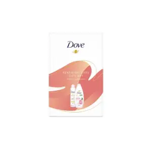 Set Dove Renewing Care: Antiperspirant Spray Invisible Care, 150 ml + Gel De Dus Sweet Peony, 250 ml - 