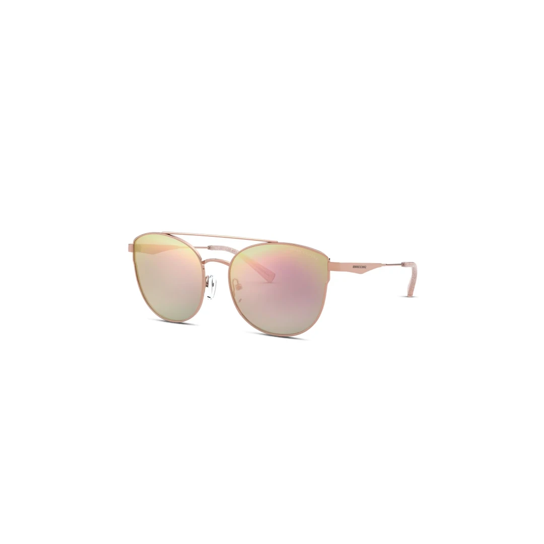 Ochelari de soare dama Armani Exchange AX20325S, roz/auriu - 