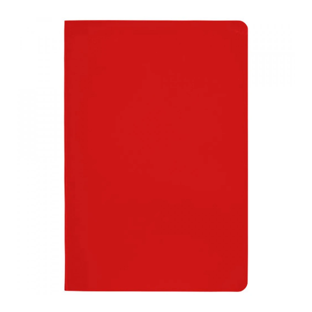 Notebook Softcover, liniat dictando, A5, 80 file, Rosu - 