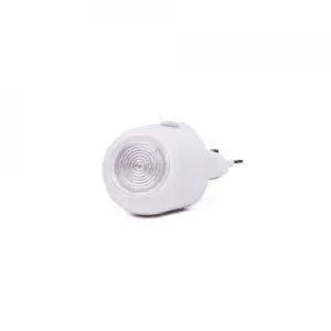 Lampa de veghe cu becuri LED si senzor de lumina, rotire 360 grade, Alba - 