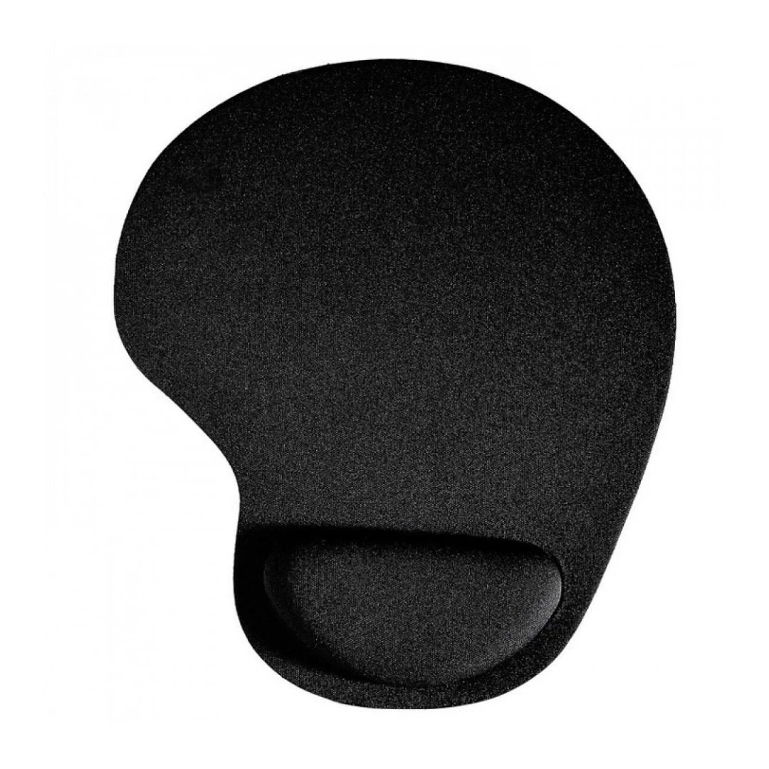 Mouse pad cu suport din burete pentru sustinerea incheieturii mainii, Negru - 
