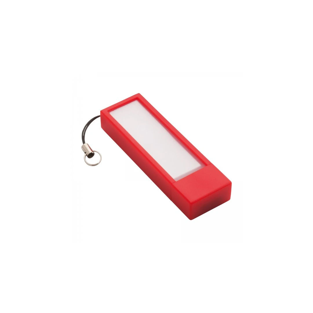 Stick USB Flash drive, Reflects NOTES, dotat cu, compartiment de notite, 4GB, Rosu - 