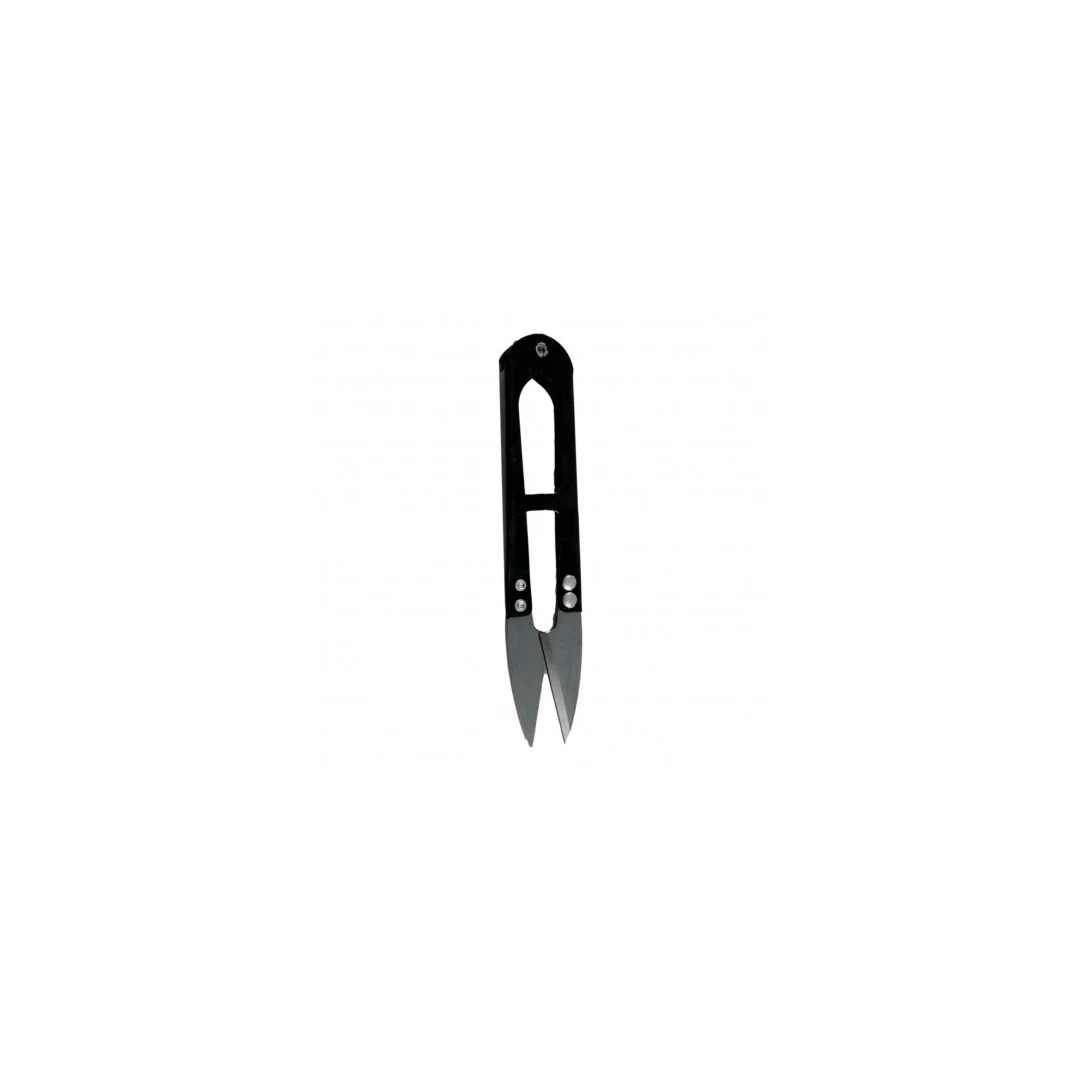 Foarfeca de croitorie tip Ciupitor, metalica, 10.6 cm, Neagra - 