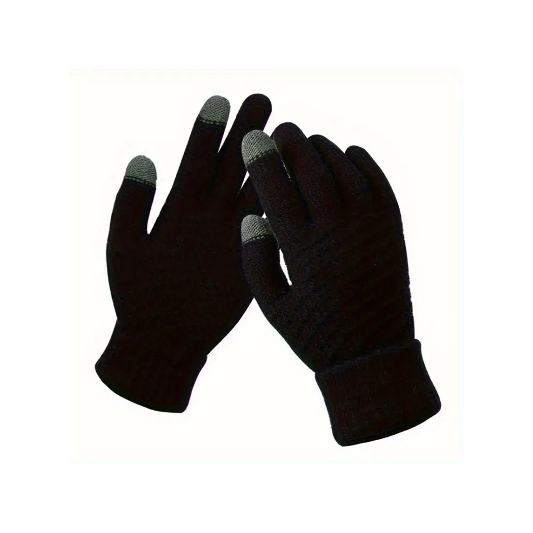 Manusi de iarna cu functie touch screen, pentru Femei, Smart Glove, Negre - 