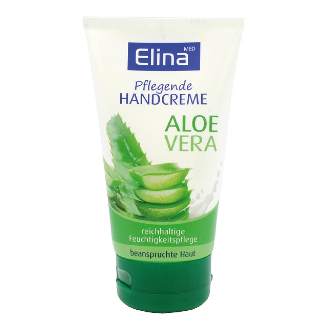 Crema de Maini Hidratanta, Elina, cu Aloe Vera, 150 ml - 