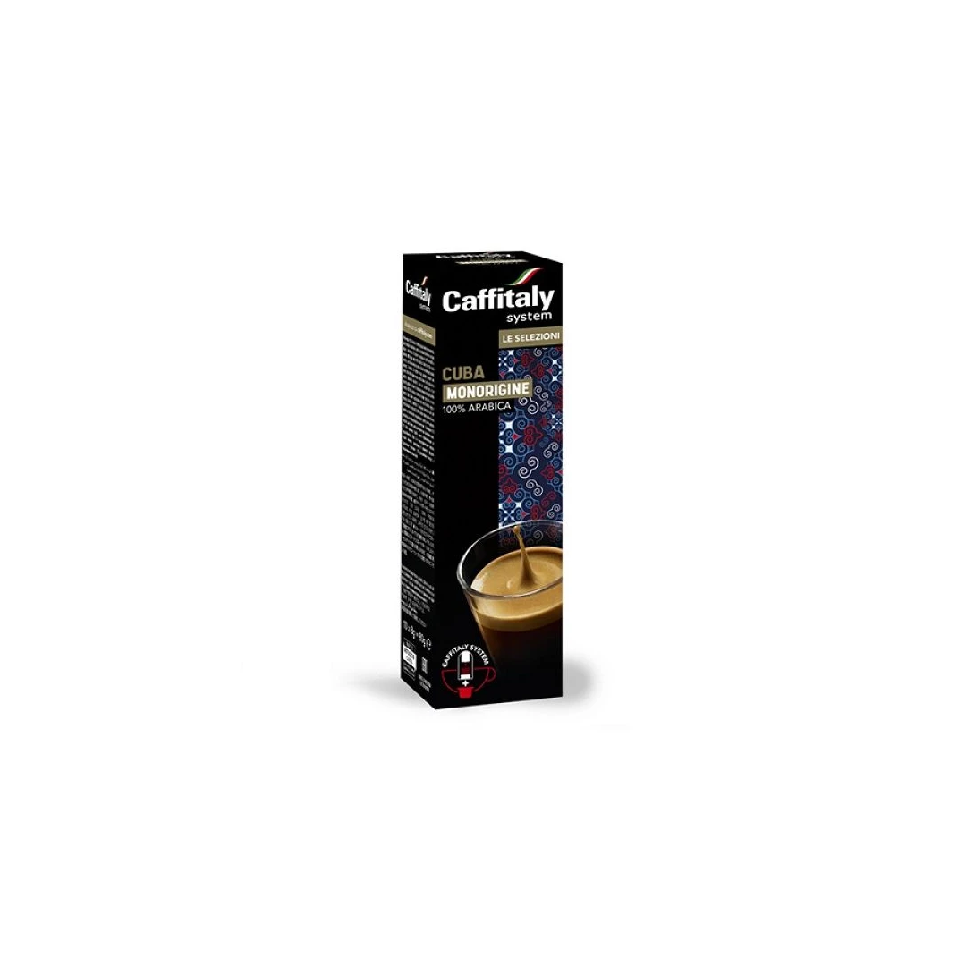 Capsule cafea Ecaffe Cuba Monorigine Special Editions, 10 capsule, compatibile CAFISSIMO - 