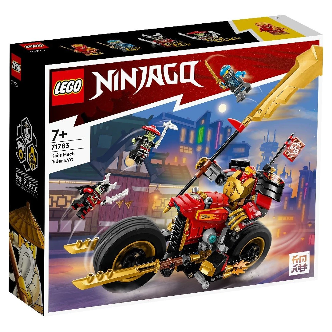 LEGO NINJAGO MOTOCICLETA ROBOT EVO A LUI KAI 71783 - 
