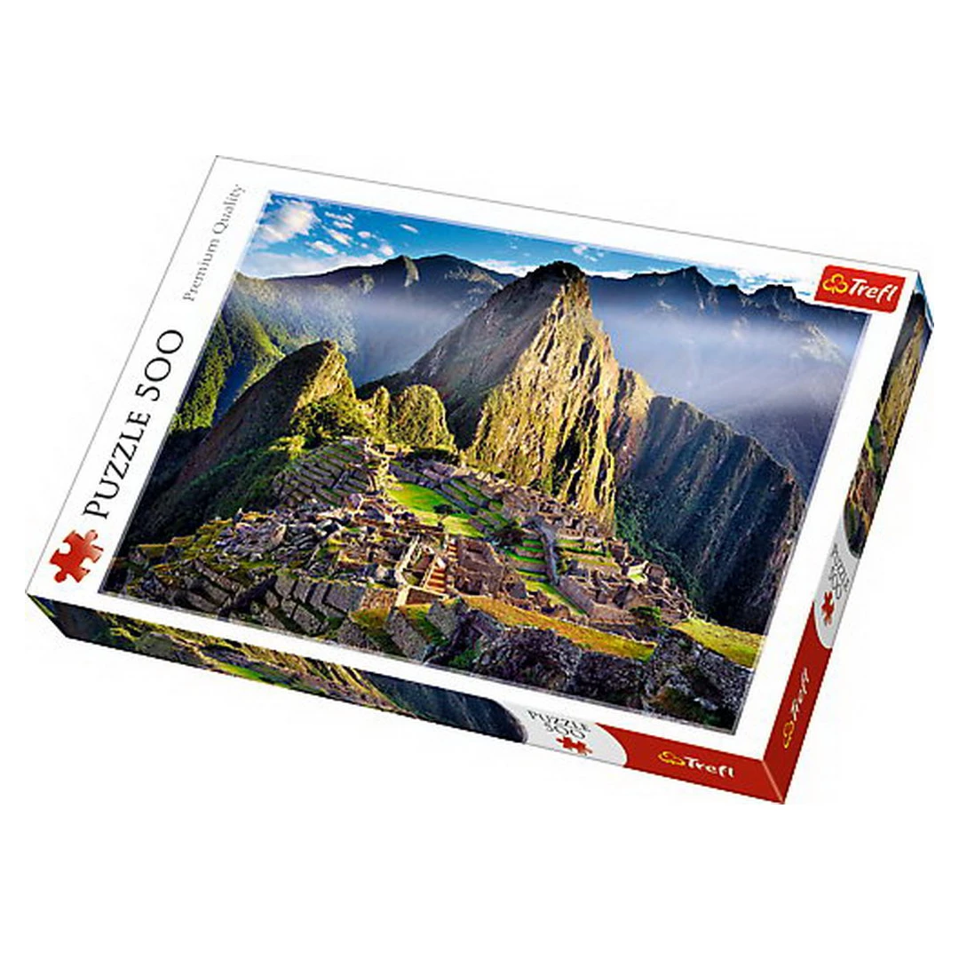 Puzzle Trefl 500 sanctoar in Machu Picchu - 