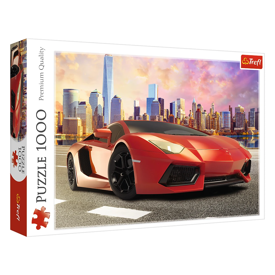 Puzzle Trefl 1000 Lamborghini rosu - 