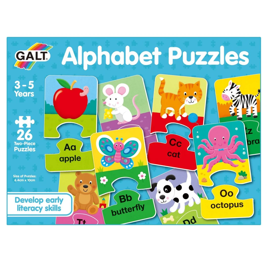 Set 26 de puzzle-uri Alfabet (2 piese) - 