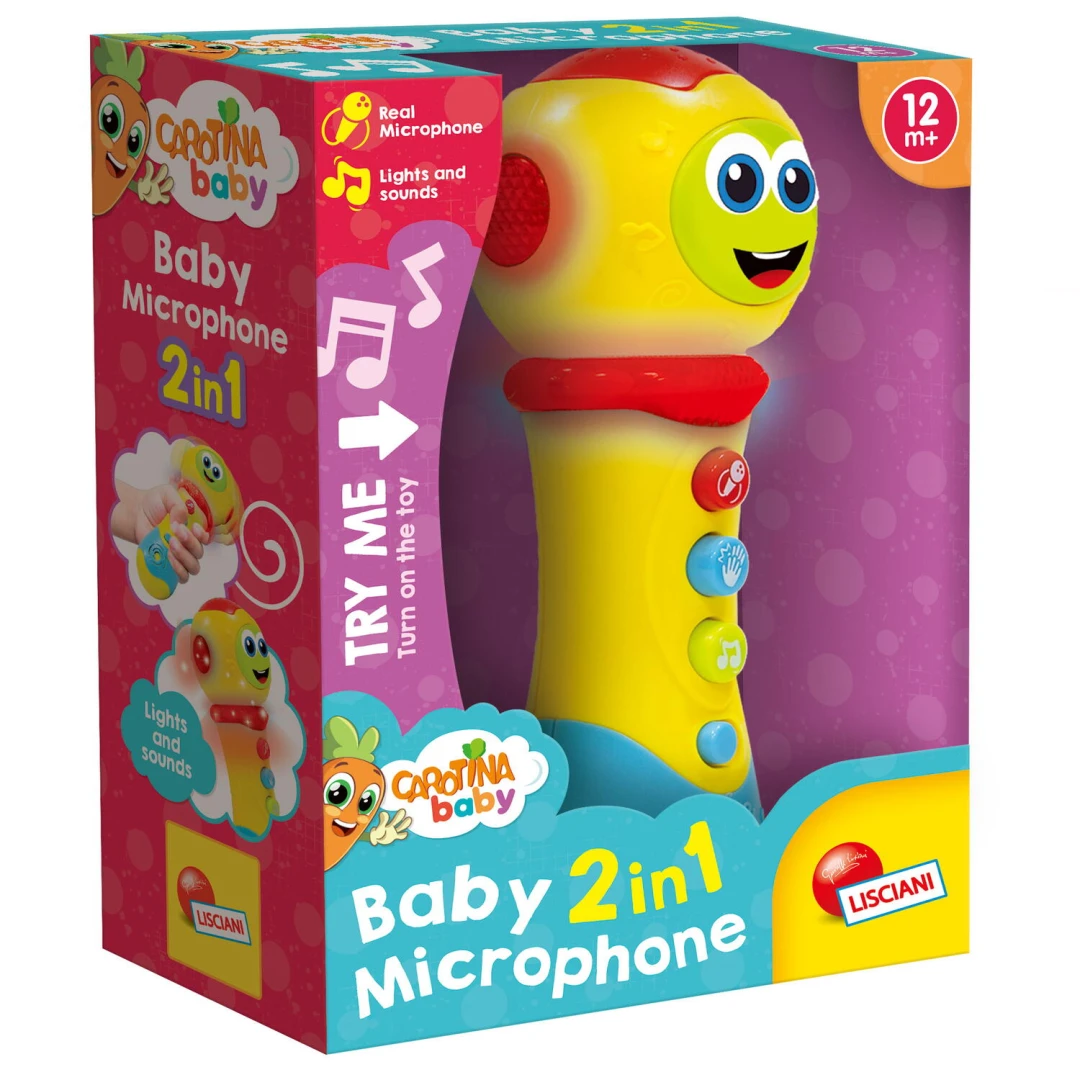 Microfon 2 in 1 pentru copii - 