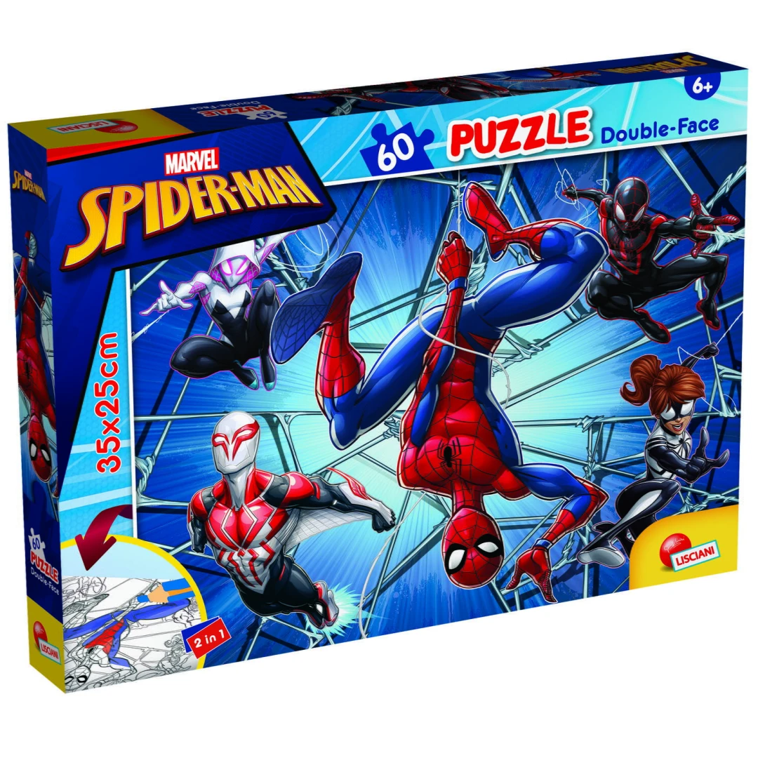 Puzzle de colorat - Spiderman (60 de piese) - 