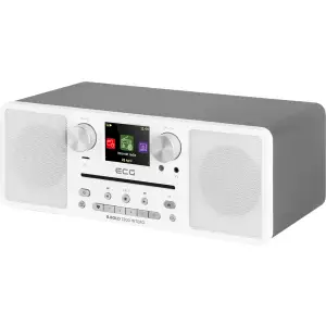 Internet radio ECG B.BOLD 7200 Intero White, FM + DAB, stereo 2 × 10 W, CD - 