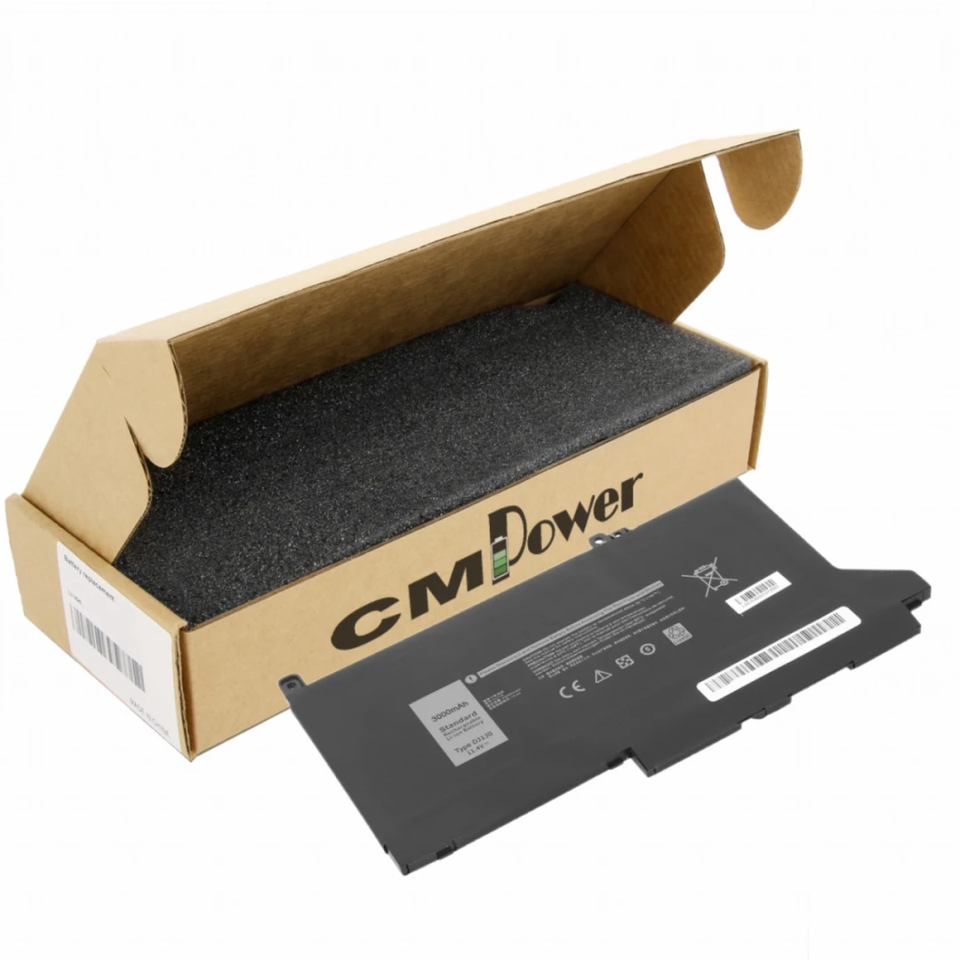 Baterie laptop CM Power compatibila cu Dell Latitude 7390, 7490 - 11.4V 3000mAh - 