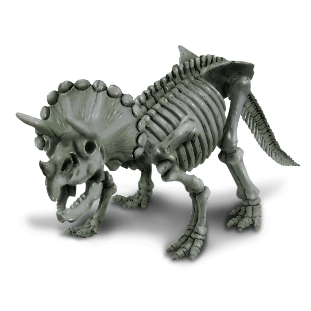 Set educativ Sapa si descopera Dinozauri - Triceratops - 