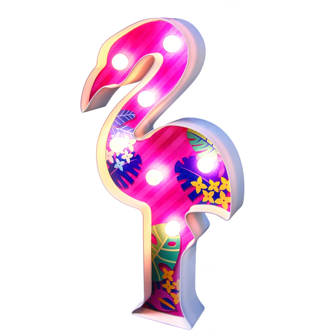 Set creativ DIY - Lumina pentru camera Flamingo - 