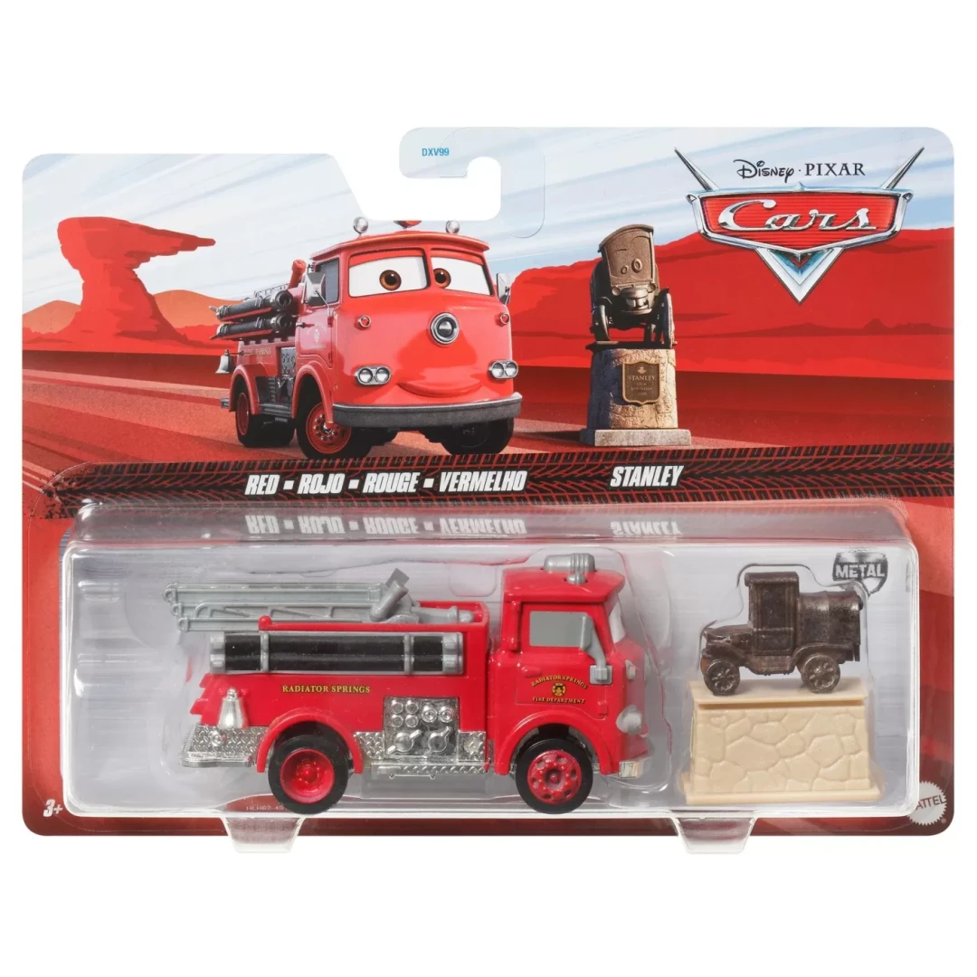 CARS3 SET 2 MASINUTE METALICE RED SI STANLEY - 