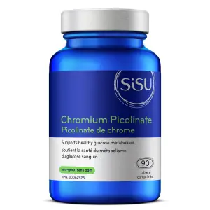 Supliment Alimentar Chromium Picolinate, marca Sisu, 90 capsule - 