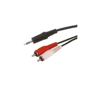 Cablu 3.5 Tata - 2x Rca Tata 1.8m - 