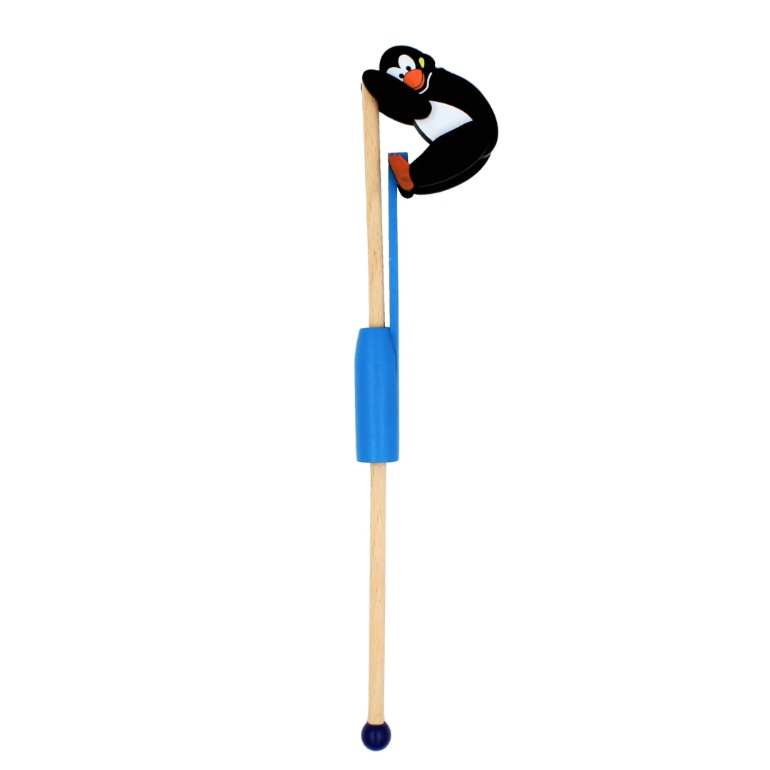 Jucărie din lemn Acrobat Animal Pinguin - 