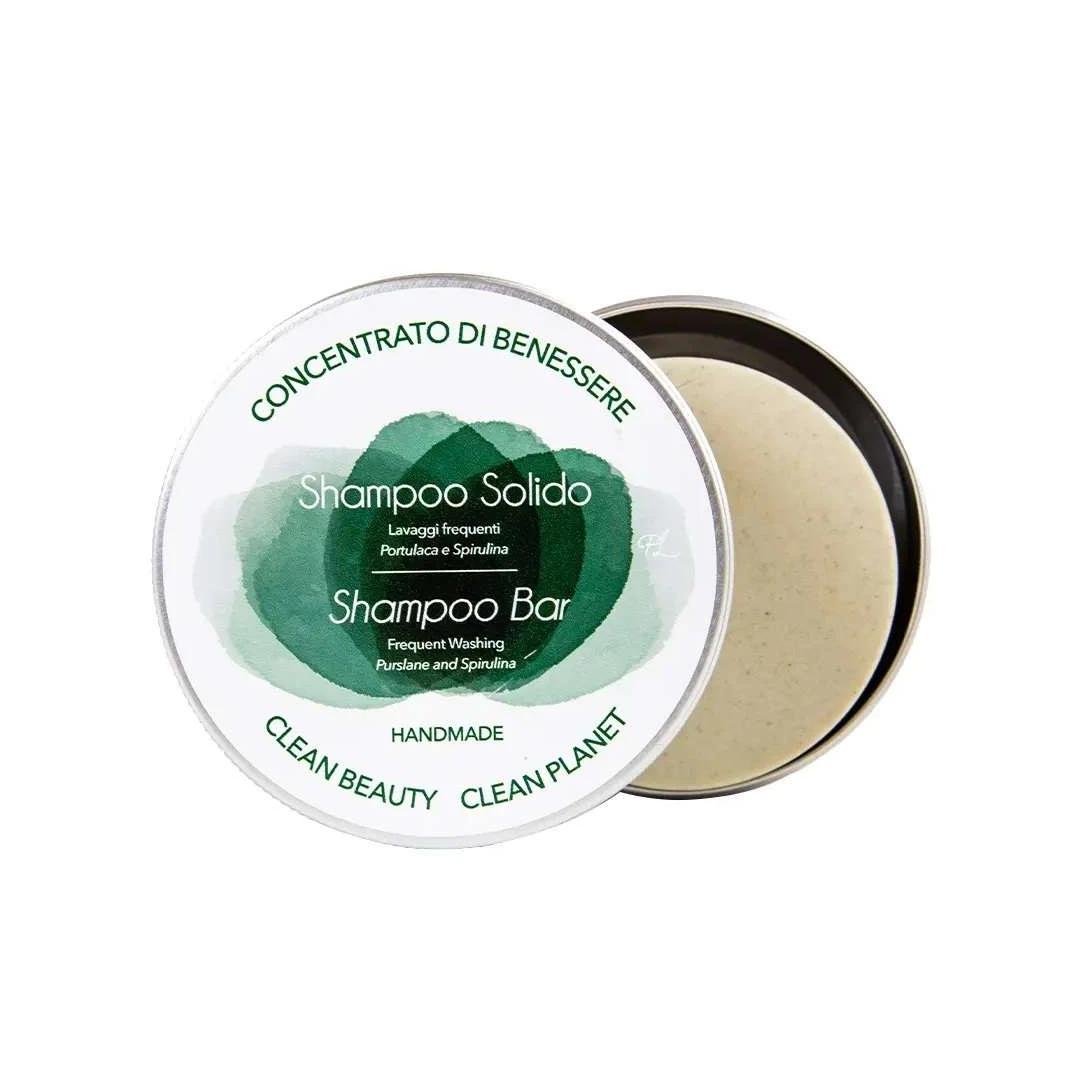 Sampon solid pentru toate tipurile de par, Biocosme Bio Solid shampoo bar, 130 g - 