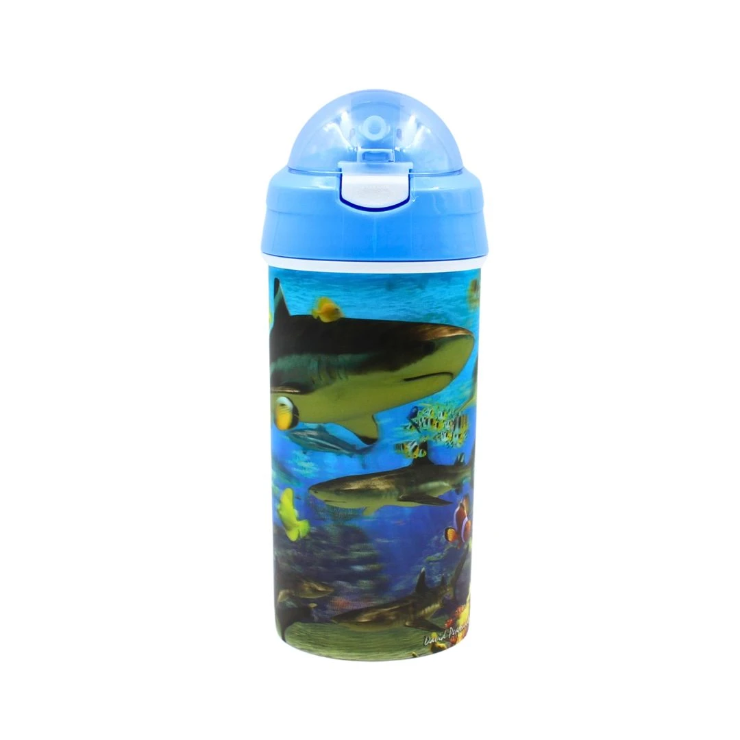 Sticlă apă pentru copii model rechin 500ml - 