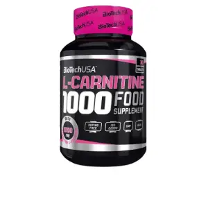 Supliment alimentar pe baza de L-Carnitina pentru arderea grasimi, BioTech USA L-Carnitine, 30 comprimate - 