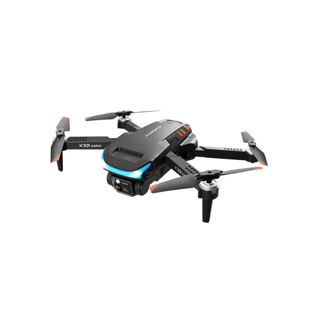 Drona K101 Max Avoidance GPS WiFI 4K UHD Dual Camera pentru Adulti Copii Incepatori Functie Evitare obstacole Intoarcere la baza - 