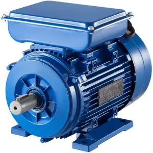 Motor electric asincron monofazat 2.2 kW, 2860 rpm, Standard B3, IP44, bobinaj de cupru, carcasa de aluminiu - 