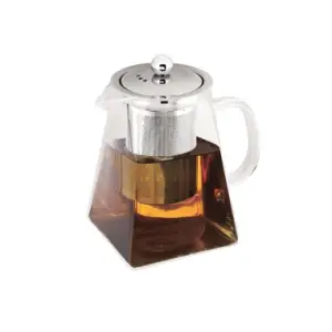 Ceainic din sticla cu infuzor, 950 ml, Black Silver Collection, Berlinger Haus, BH 7804 - 
