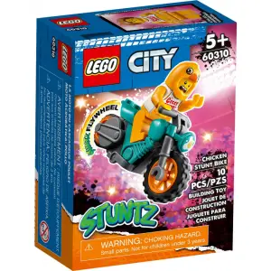 LEGO City motocicleta de cascadorii cu gaina 60310 - 