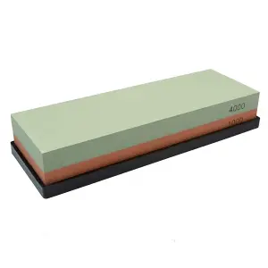 Piatra pentru ascutit cutite, IdeallStore®, 180 x 62 x 30 mm - 