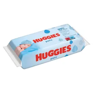 Servetele Huggies Pure - 12 pachete * 56 - 672 - 