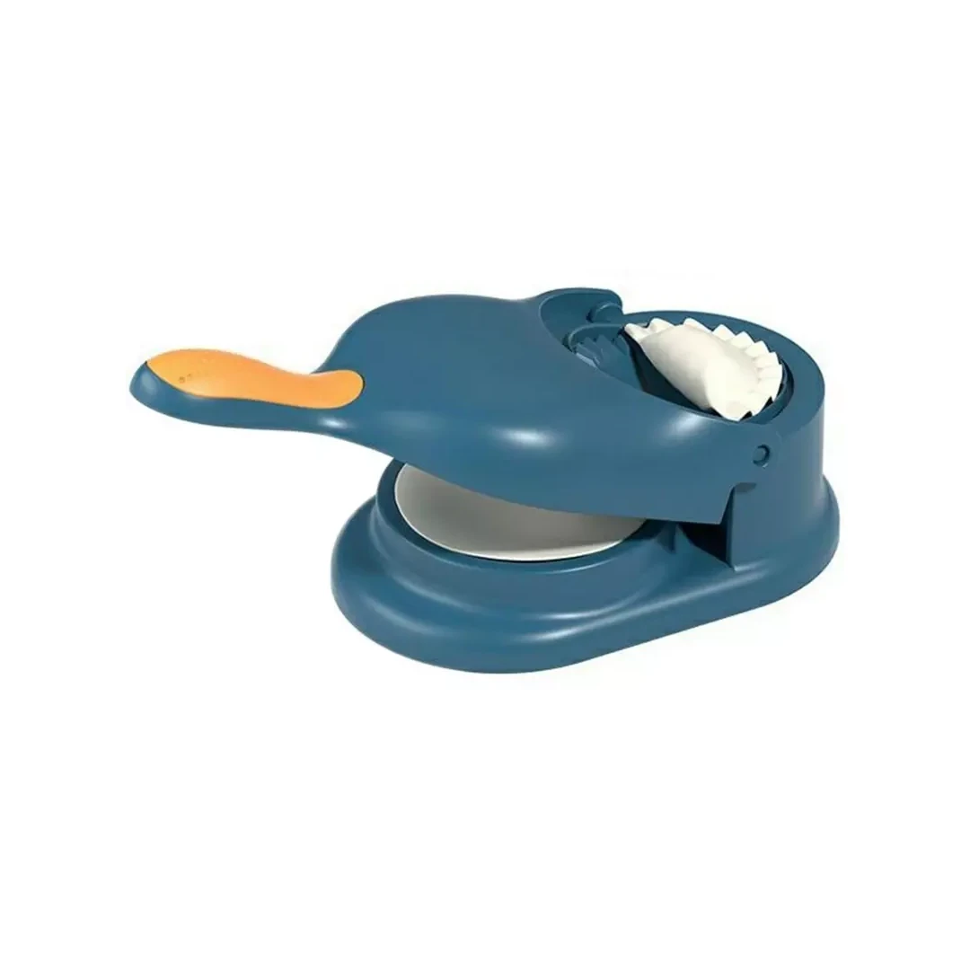 Forma pentru preparare ravioli, din plastic, 20.5 cm, Gonga® Albastru - 