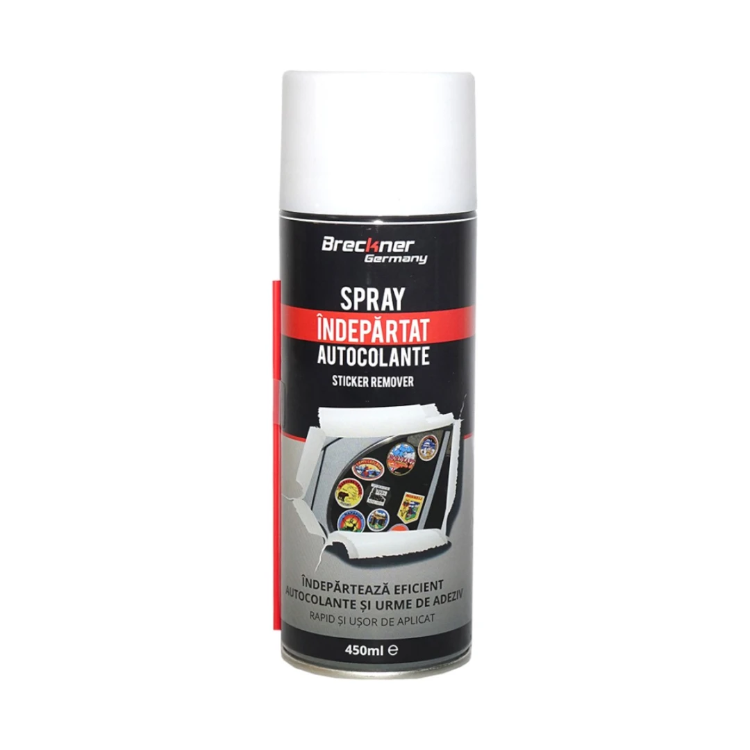 Spray utilizat la indepartat autocolante, autoturisme, motociclete, mobilier, blaturi, Breckner Germany, 450ml - 
