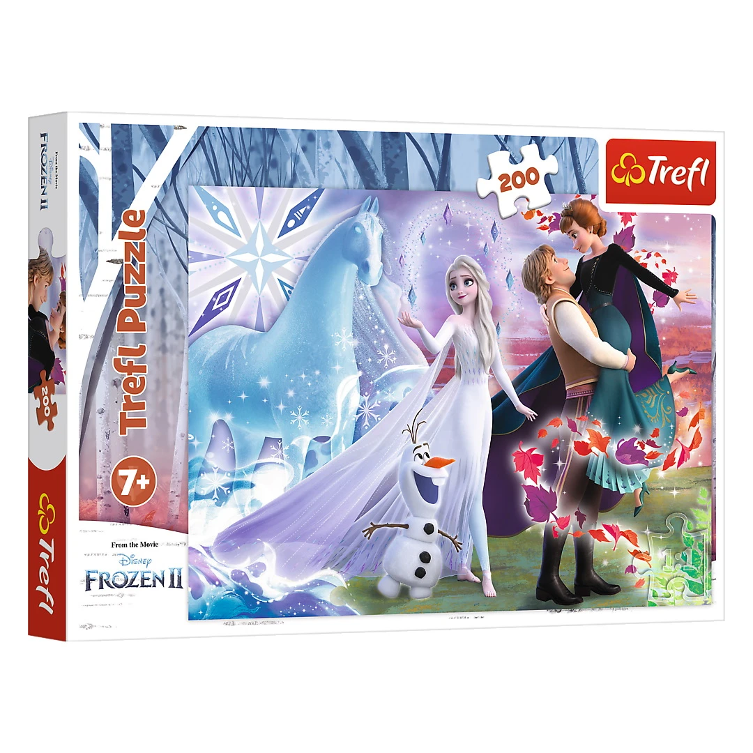 Puzzle Trefl 200 Frozen 2 universul magic - 