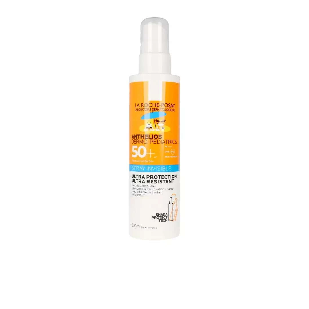 Spray invizibil cu protectie solara pentru copii, fata si corp, La Roche-Posay ANTHELIOS DERMO-PEDIATRICS SPF50+, 250 ml - 