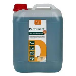 PERFORMANT D - Detergent dezinfectant suprafete, 5 litri - 