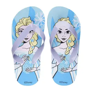 Papuci pentru fetițe Elsa culoarea albastru - 28-29 EU - 