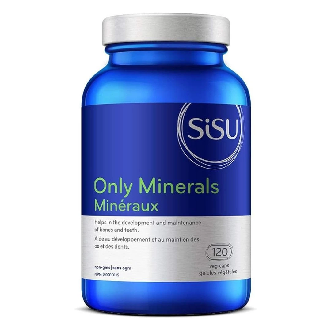 Supliment Alimentar SISU Only Minerals,  120 Capsule - 