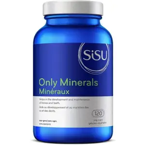 Supliment Alimentar SISU Only Minerals,  120 Capsule - 
