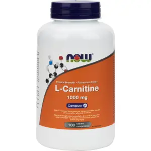 Supliment Alimenta L-Carnitine 1000 mg, 100 Tablete , marca Now Foods - 