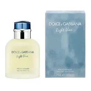 Apa de Toaleta cu vaporizator, Dolce&Gabbana Light Blue Pour Homme, 75 ml - 