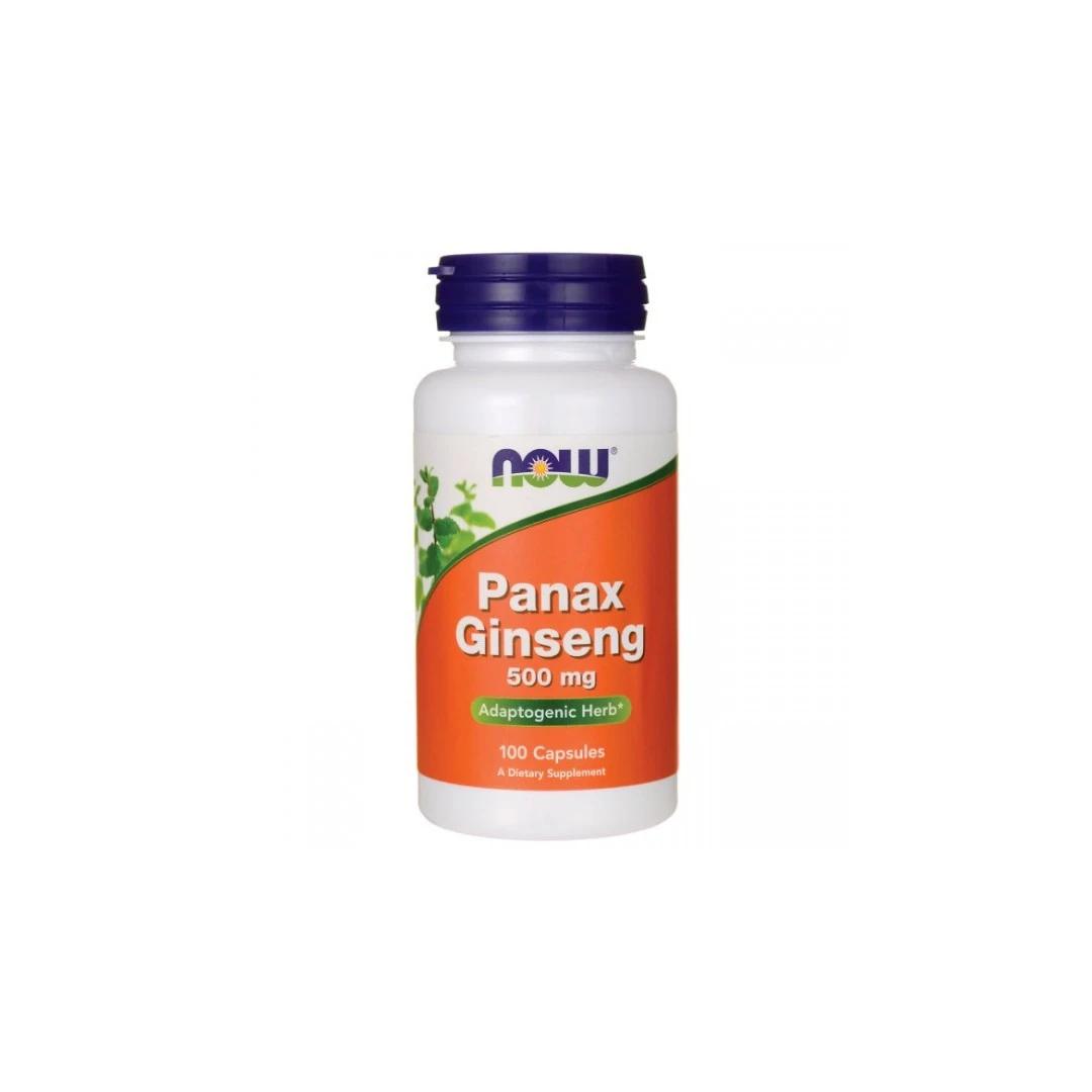 Supliment alimentar, Ginseng (500 mg), Now Foods Panax Ginseng - 100 capsule (50 doze) - 