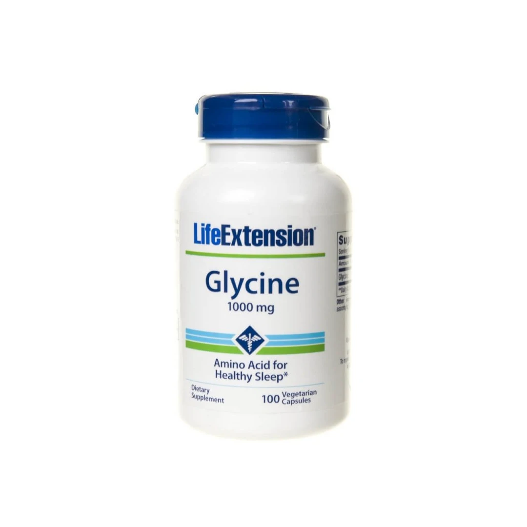 Supliment alimentar Life Extension Glicina 1000 mg - 100 capsule - 