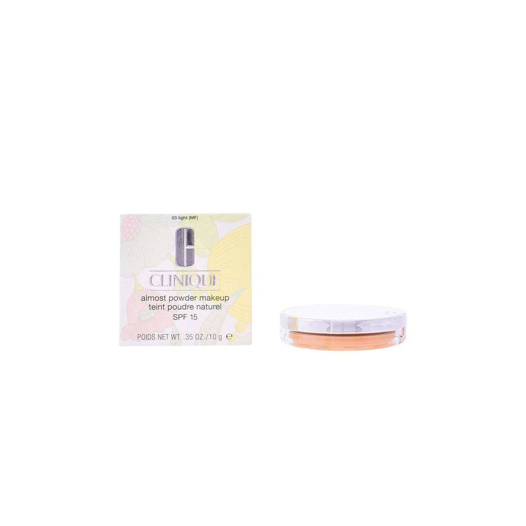 Pudra compacta cu finisaj natural, Clinique ALMOST POWDER makeup SPF15, 03-light, 10 g - 