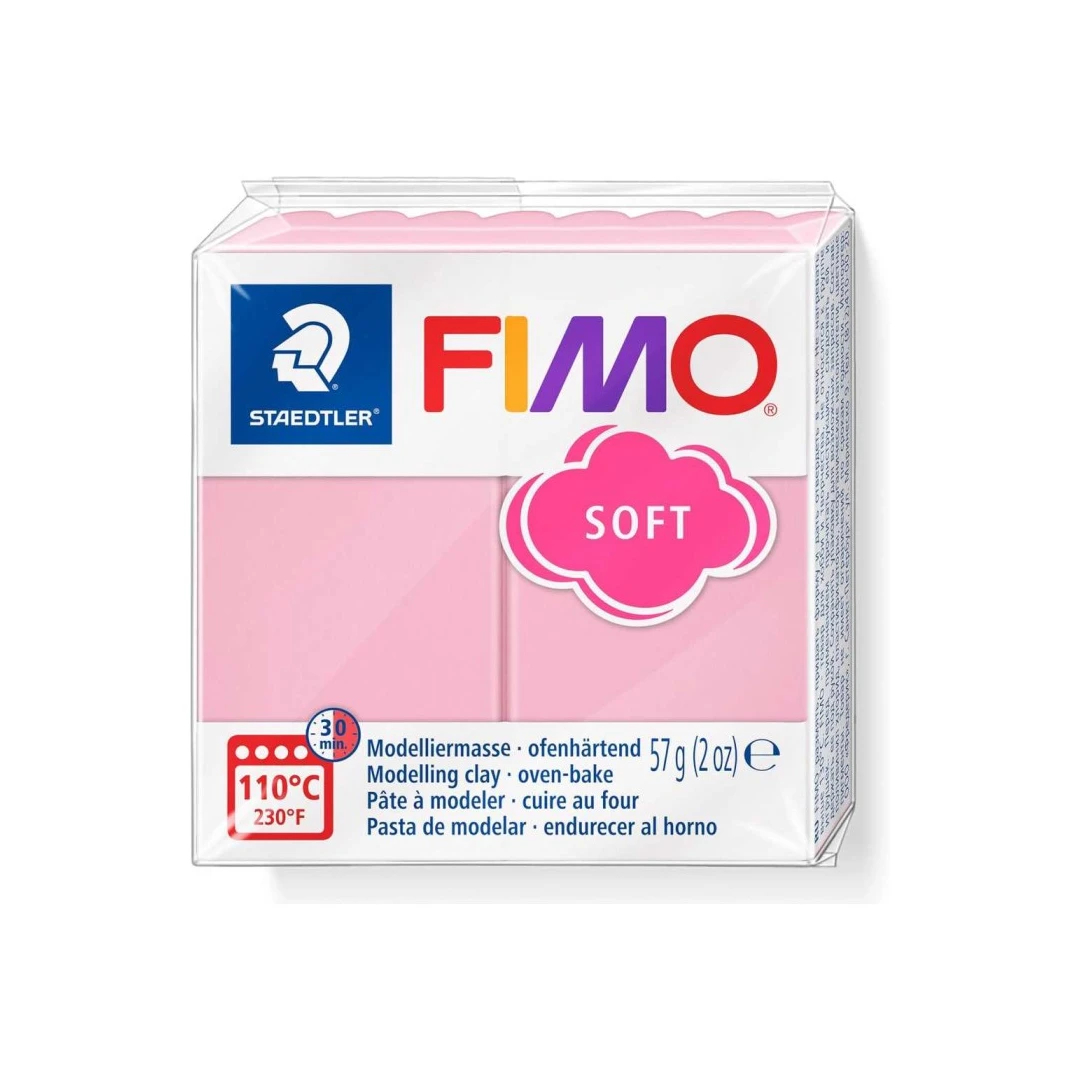 Pastă polimerică FIMO Soft Trend 57g Roz pal - 