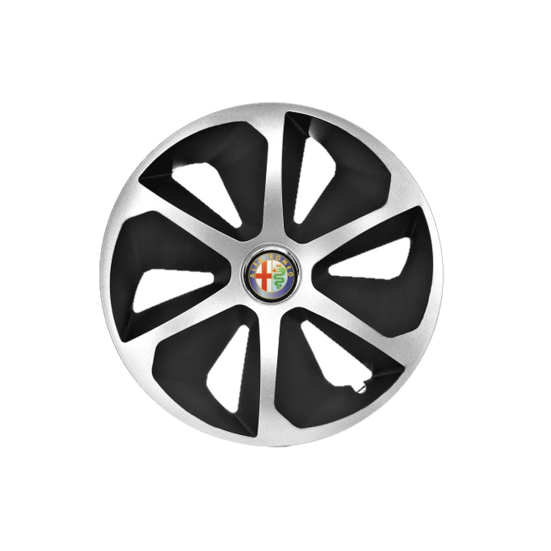 Set 4 capace roti pentru Alfa Romeo, model Roco Mix, R15 - 