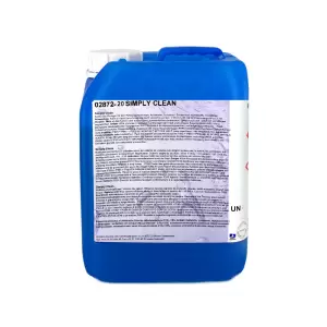 RIWAX Simply Clean, agent de curatare concentrat pentru interior, 20kg - <p>Agent de curatire energic pt. habitacluri auto, bord, volan, tapiterie, si imitatie de piele.In functie de gradul de murdarire, poate fi diluat in proportie de 1:10 sau 1:20 ; pulverizat cca. 1:10ATENTIONARI- Daunator pentru ochi H318, Toxicitate H302, Lichid inflamabil H226, Periculos pt. ape vii H400- Nu se va utiliza sub actiunea razelor solare directe, sau pe suprafete fierbinti. Eventualele pete de solutie pe haine se vor elimina de indata prin clatire cu apa.Prezentare: 20 kg</p>