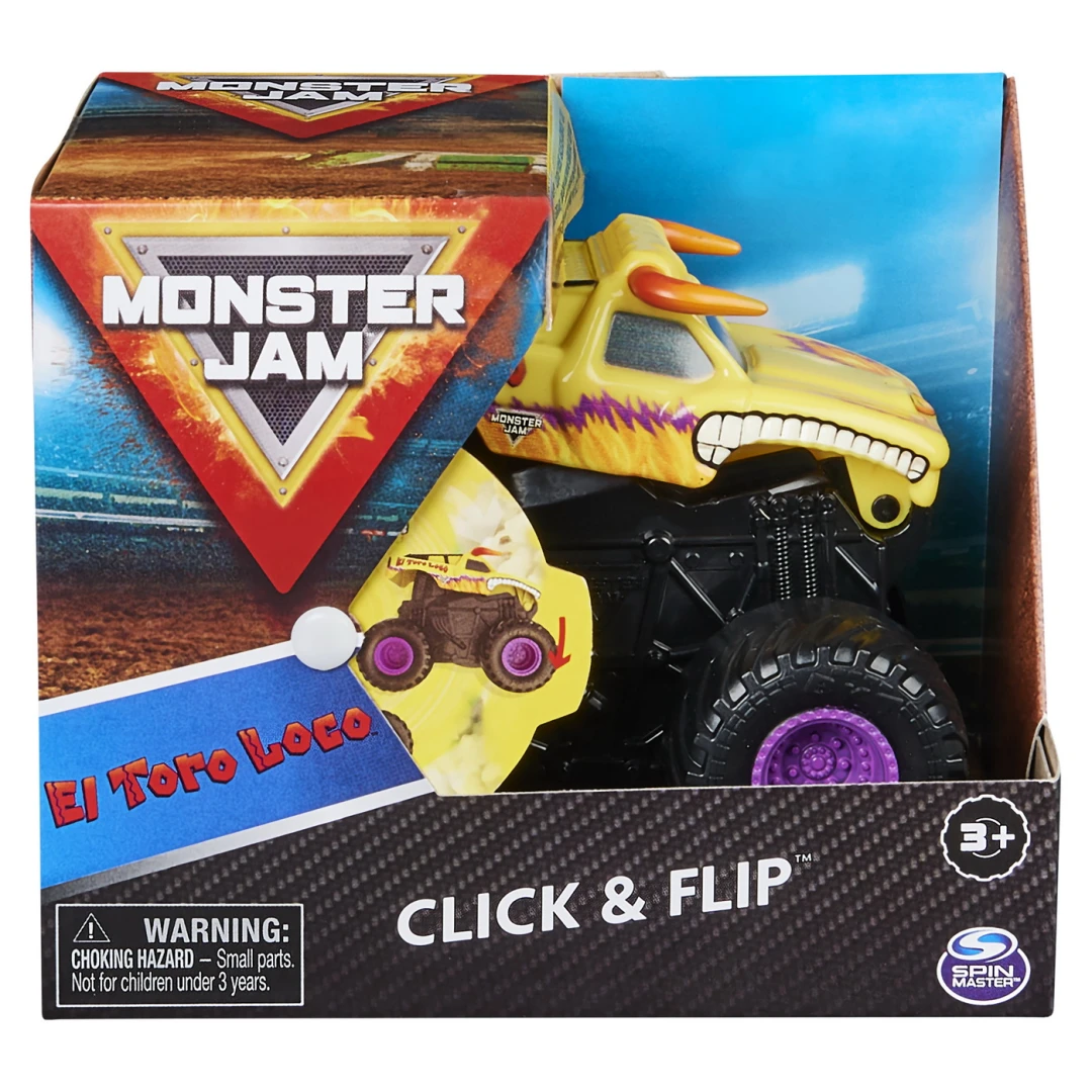 Monster Jam El Toro Loco seria Click Flip scara 1 la 43 - 